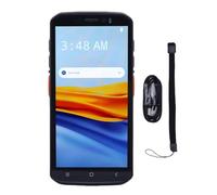 Scanner de Codes à Barres Android 14 avec écran Tactile 5,5 Pouces, Caméra 13MP 5000mAh Handheld 1D / 2D / QR Barcode Scanner NFC, Prise en Charge du WiFi 4G / 5G et Bluetooth
