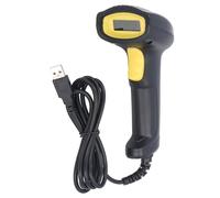 Scanner de Codes à Barres, Lecteur de Codes à Barres Portable 1D 2D, Scanner de Codes QR Filaire USB PDF417, Lecteur de Codes à Barres Data pour entrepôt, bibliothèque