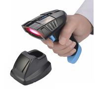 Scanner de codes-barres 1D, modèle HD6100, 300 scans par seconde, indice de protection IP54, batterie 1500 mAh, station d'accueil