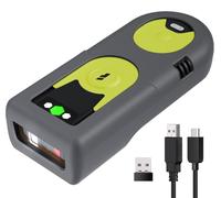 Scanner de codes-barres 2D, Bluetooth 5.0, avec adaptateur USB, fonction de lecture d'écran