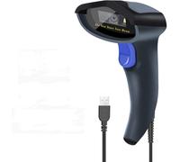 Scanner de codes-barres 2D filaire – Lecteur de codes-barres automatique portable