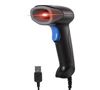 Scanner de codes-barres 2D filaire – lecteur de codes-barres USB portable, idéal pour les magasins et les entrepôts