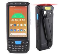 Scanner de codes-barres Android 13, 4 Go + 64 Go de stockage, indice de protection IP66, avec clavier