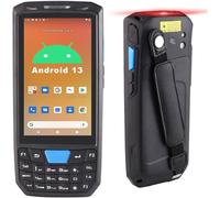 Scanner de codes-barres Android 2024, intégrant la technologie 1D, 2D et QR Code, PDA Android 13 avec 4 Go de RAM et 64 Go de stockage, clavier intégré, et système de gestion des stocks IP66 pour entr
