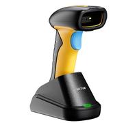 Scanner de codes-barres - Bluetooth - Sans fil 2D et 1D - Avec station de charge - Lecteur QR