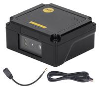 Scanner de codes-barres monté sur rail, modèle EP2000, compatible 1D/2D/QR, connexion USB, fonctionnement automatique