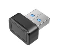 Scanner d'empreintes digitales USB : lecteur de sécurité biométrique | portable, dispositif de démarrage de session rapide avec capteur tactile à 360 degrés et protection des données avancée | Out