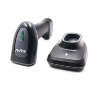 Scanner USB sans fil Bluetooth AVPos BT230 1D/2D avec batterie 2000 mAh et protection antichute
