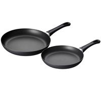 SCANPAN Classic Induction Batterie de cuisine poêles ø 24 & 28 cm - compatible avec toutes les sources de chaleur - revêtement antiadhésif standard