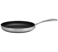 SCANPAN CS+ Poêle à frire 32 cm, Stratanium+, induction, 5 couches en acier inoxydable