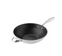 Scanpan Wok 65303200CTX 32 cm avec grille et baguettes