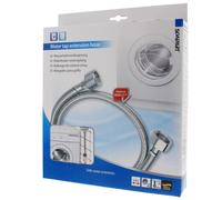 Scanpart Rallonge de robinet de haute qualité 3 m, tresse inox, KTW-A, 115 bar - Pour l'eau potable dans les systèmes de refroidissement ou les machines à café