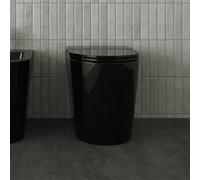 Scarabeo Skinny WC au sol avec système TWIST, 5417TW35BK,