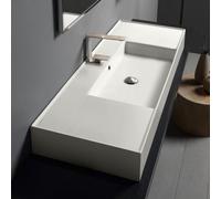 Scarabeo Teorema 2.0 Lavabo mural, 512541BK,