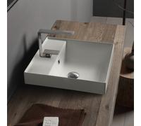 Scarabeo Teorema 2.0 Vasque à encastrer par-dessus, 510841BK,