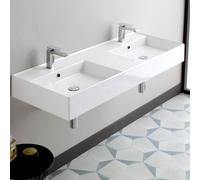 Scarabeo Teorema 2.0 Vasque double, 5143BK,