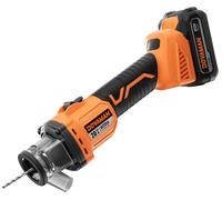 Scarificateur 700 W, noir/orange, avec batterie incluse