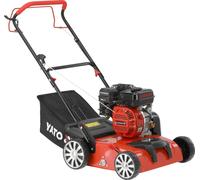 Scarificateur/aérateur à essence 2 en 1, 4,1 kW, largeur de travail 38 cm, 196 cm³