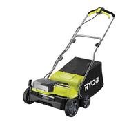 Scarificateur/aérateur RY18SFX35A-240 36V brushless Ø35cm avec 2x4Ah et chargeur rapide 2A