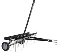 Scarificateur de 100 cm pour tondeuses autoportées, aérateur pour tracteurs tondeuses, scarificateur pour aérer la pelouse et éliminer la mousse