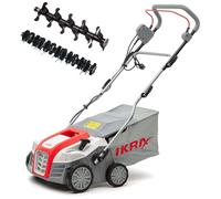 Scarificateur électrique et aérateur pour gazon, 40 cm, 2000 W, bac de ramassage de 55 litres