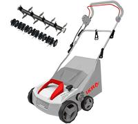 Scarificateur électrique IKRA IEVL 1838 | 1800 W | Largeur de travail 38 cm | Profondeur de travail +5 à -12 mm | Sac de ramassage 40 L inclus