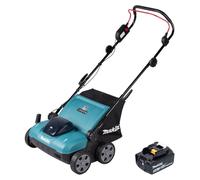 Scarificateur sans fil Makita DUV 320 T 18 V 32 cm 30 l Brushless + 1 batterie 5,0 Ah - sans chargeur