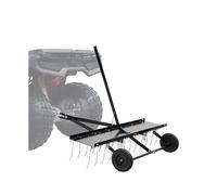 Scarificateur tractable, largeur 48 pouces, 24 dents en acier à ressort, acier Q235 durable ,