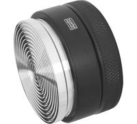 scarlet espresso | Tasseur « Grande Flat » pour barista ; avec rainures 3D pour une extraction parfaite avec les machines à porte-filtre ; différentes tailles ; modèle lourd, taille : 57 mm, couleur :