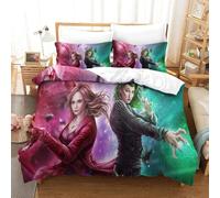 Scarlet Witchhousse Couette Imprim¿¿ D Couverture De Couette Microfibre Doux Ensembles Literie Ensemble De Couette Avec Fermeture ¿¿Clair +Taies D'oreil