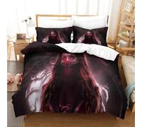 Scarlet Witchhousse Couette Imprim¿¿ D Couverture De Couette Microfibre Doux Ensembles Literie Ensemble De Couette Avec Fermeture ¿¿Clair +Taies D'oreil