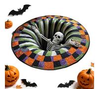 Scary Optical Illusion Halloween Rugs, Indoor Horror Mat Home Decoration