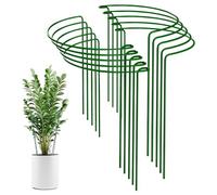 SCBOY 10 pièces tuteur Plante 25x40CM Métal Semi-Circulaire Tuteur Plante Interieur Convient pour Les Plantes en Pot Les légumes Tomate Les pivoines Les Roses Les hortensias etc