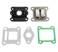 SCBSTKBGGW pour 2 Temps 47 Cm³ 49 Quad ATV Moto Cross Karting Carburateur Tuyau D'admission Clapet Soupape Admission Collecteur Réparation Carburateur Révision