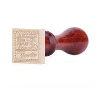 Sceau De Cire De Scellage Carré Vintage, Artisanal, Pour Scrapbooking, Album Photo, Journal Intime, Décor D'enveloppe, Diy Bricolage