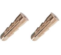 Scell-it, Cheville polypropylène Ø6x25, Sachet de 100, MUTP06, robustes et polyvalentes pour vos fixations (Lot de 2)