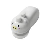 Scellage De Sachets Mignon Scelleuse Rechargeable en Forme d'Animal | Scellage D'Air Automatique Pour Conservation Stockage Chips Maison Congélation Snack Cuisine Quotidienne Blanc
