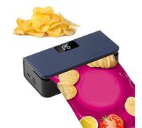 Scellant pour sac à frites | Affichage numérique rechargeable portable, mini sac à sceller et coupe-sachets - pour frites, bonbons, fruits, légumes, repas, conserve, maison, cuisine, voyage, camping