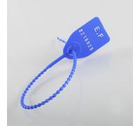Scellés de sécurité - TIXY Polypropylène - Lot de 100 unités 250 mm Bleu