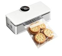 Scelleur pour sachets de chips Outil de Conservation Alimentaire | Scelleuse Électrique de Sachets de Chips à Écran LED pour Cuisine, Maison, Sandwich, Déjeuner,