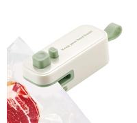 Scelleuse pour sacs de frites | Mini scelleuse électrique pour sacs avec aimant | Équipement USB rechargeable pour conserver la fraîcheur des légumes, frites, viande, fruits, poisson, fromage