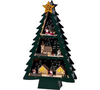 Scène Noël Arbre Led Lumineo Décoration Lumineuse De Noël Pour Intérieur - Lumineo