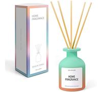 Scent-Hi Bâtonnets Diffuseur Parfum Maison, 100 ML Vents d'été Huiles Essentielles, 6 Diffuseur Bâtonnets, Déco Cadeau en Bureau ou Salle de Bain