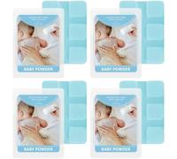 Scent-Hi Fondants Parfumées Coffret, Fondants de Cire, Parfum BabyPowder | 4 pezzi - Parfumées Soja pour Brûle Parfum, Parfum Maison, Cadeau de Noël, Noël Decoration