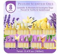 Scent-Hi Recharges pour diffuseur, 8 x 20 ml, compatibles Febreze