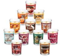 SCENTORINI Bougie Parfumée en Verre de Noël, Calendrier de l'Avent 2026