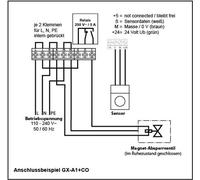Schabus GX-A1 Détecteur de monoxyde de carbone 240 V