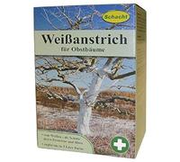 Schacht 1WEIS901 Peinture Blanche pour Arbres fruitiers Contre Les Fissures de Gel 1 kg
