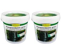 Schacht Colle à chenilles Verte Seau de 1 kg, Vert (Lot de 2)