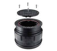 schachtabdeckung Baie Couvercle dn400 A15 étanche Siphon plastique rond plein CR-560